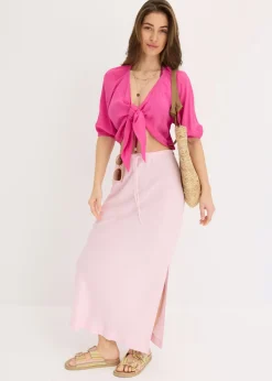 Mujer bonprix bonprix Falda larga con abertura