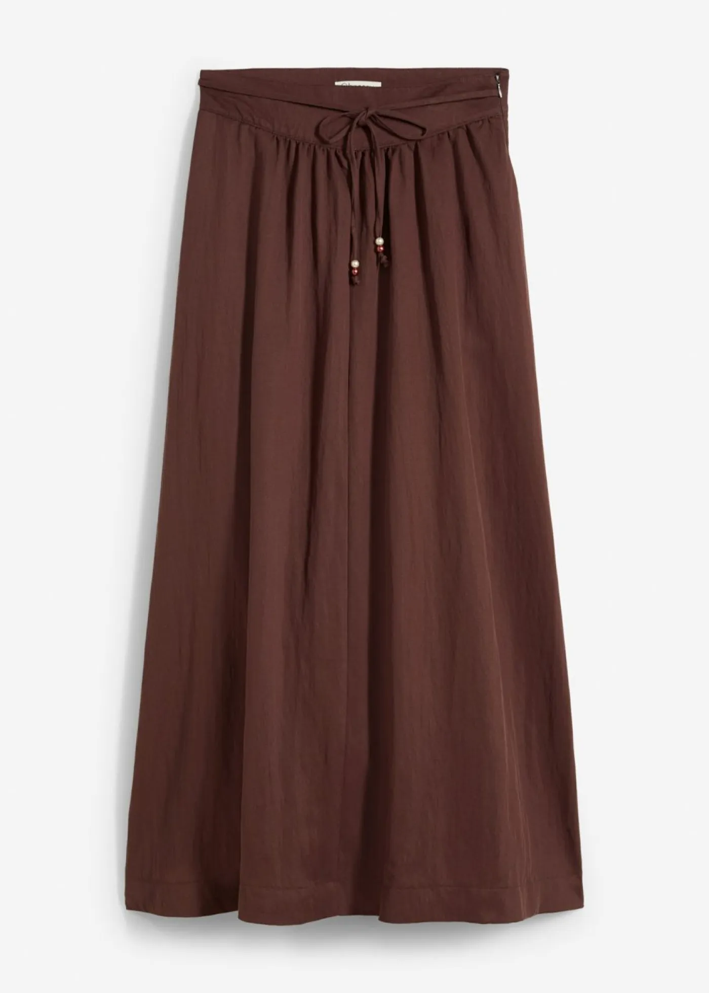 Mujer bonprix bonprix Falda larga de mezcla de lyocell fluido