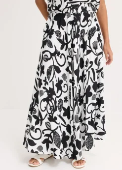 Mujer bonprix bonprix Falda larga de viscosa fluida