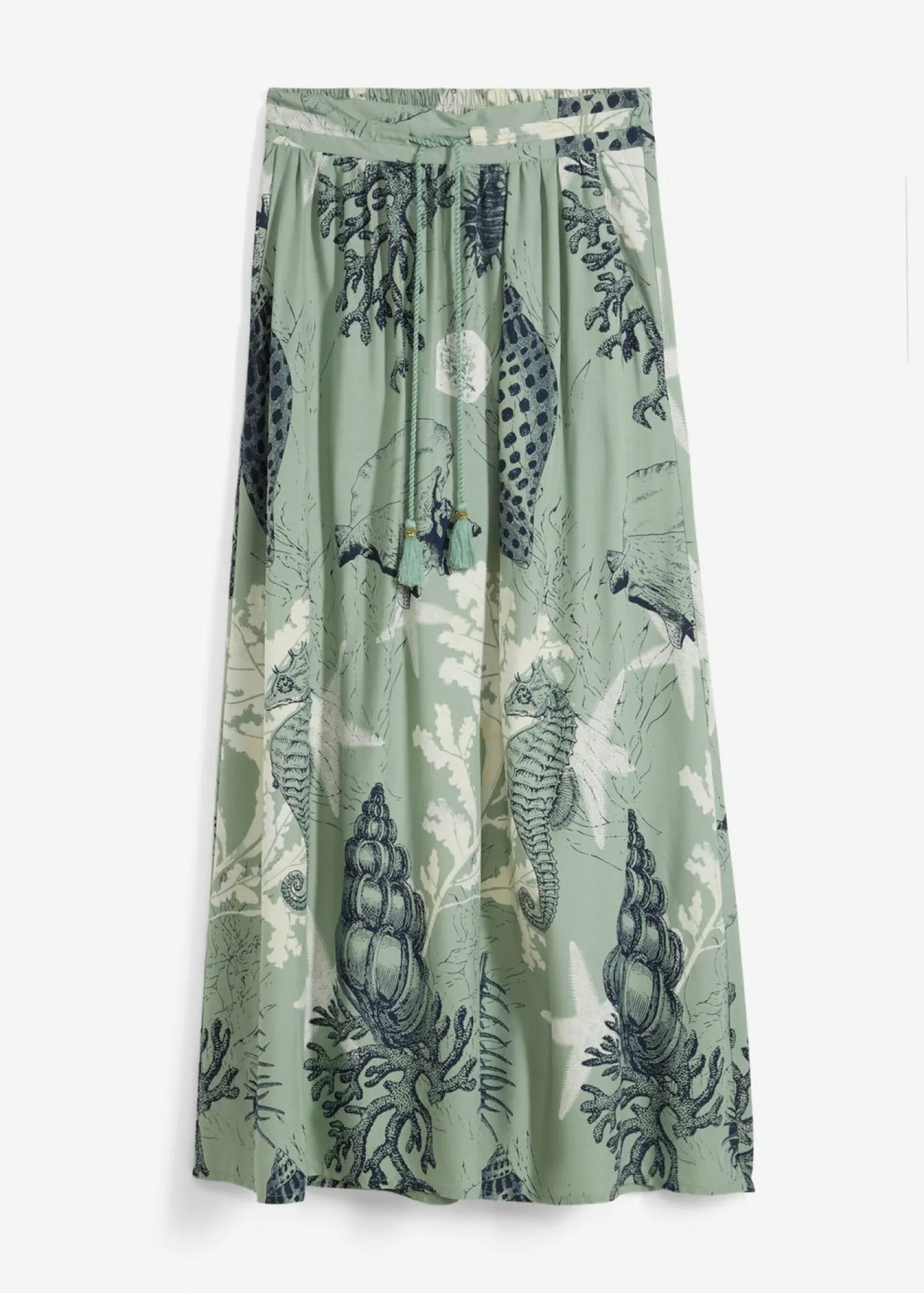 Mujer bonprix bonprix Falda larga de viscosa fluida