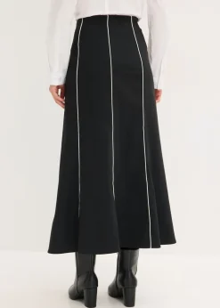 Mujer bonprix bonprix Falda larga elástica de bengalina