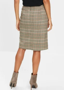 Mujer bonprix bonprix Falda lápiz con botones