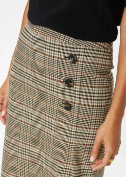 Mujer bonprix bonprix Falda lápiz con botones