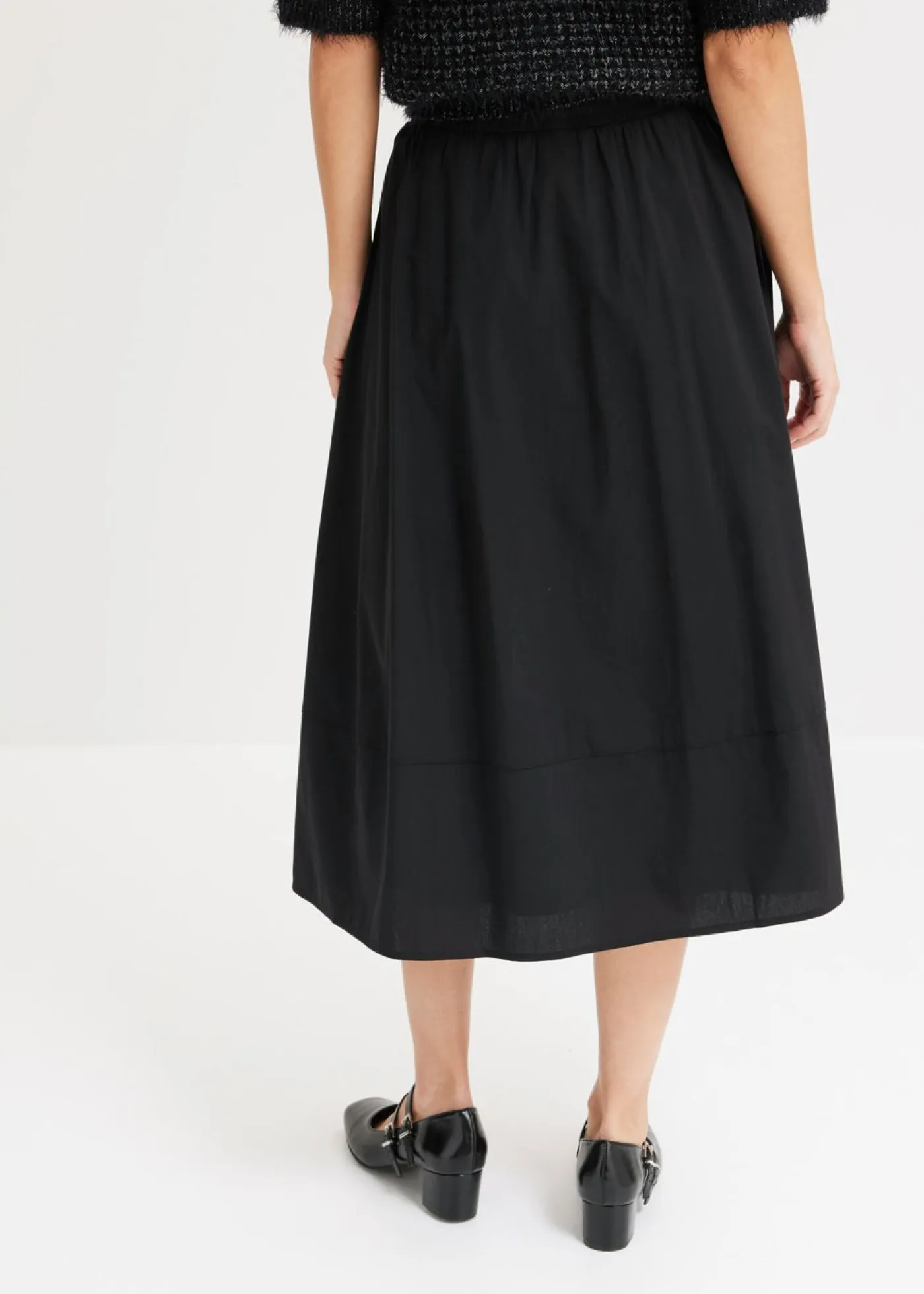 bonprix bonprix Faldas>Falda midi Negro