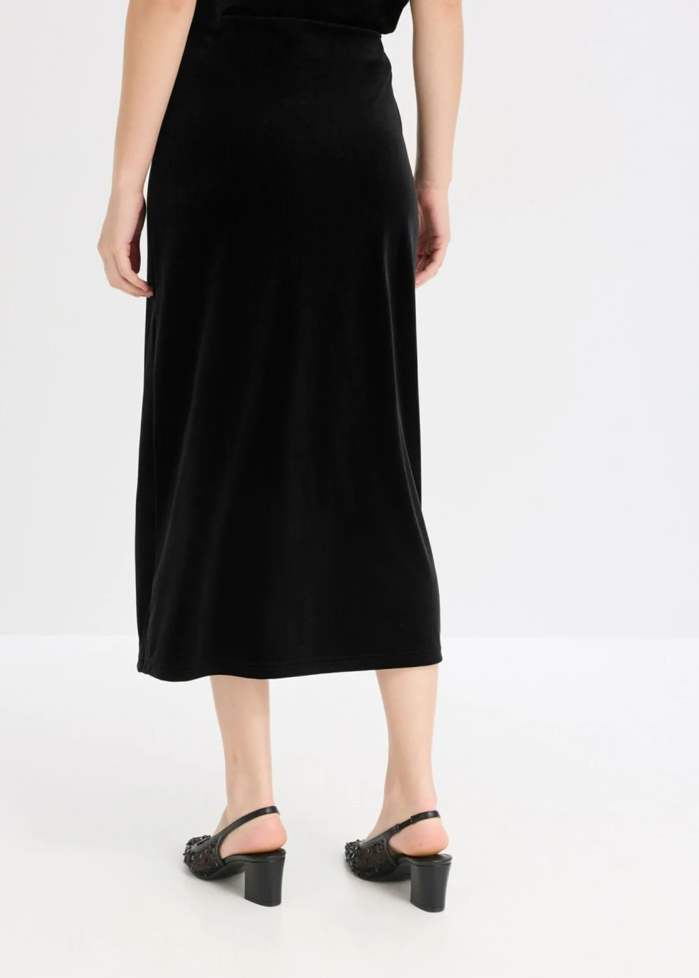 bonprix bonprix Faldas>Falda midi Negro
