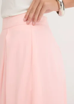 Mujer bonprix bonprix Falda midi con volantes