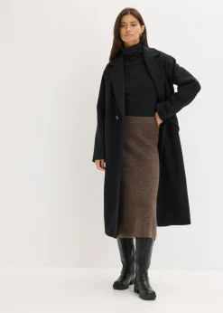 Mujer bonprix bonprix Falda midi de punto