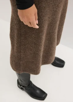 Mujer bonprix bonprix Falda midi de punto