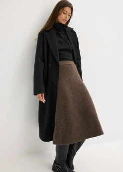 Mujer bonprix bonprix Falda midi de punto