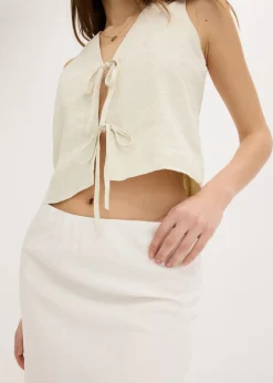 Mujer bonprix bonprix Falda midi de satén