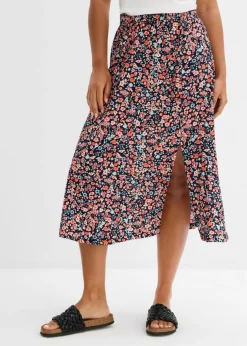 Mujer bonprix bonprix Falda midi de viscosa
