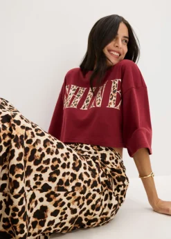 Mujer bonprix bonprix Falda midi de viscosa fluida