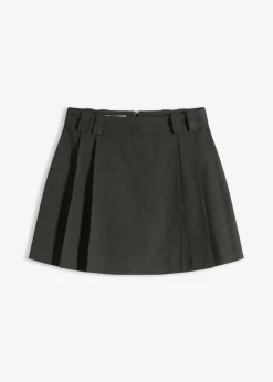 bonprix bonprix Shorts|Pantalones>Falda pantalón Antracita oscuro jaspeado