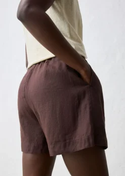 Mujer bonprix bonprix Falda pantalón de lino puro