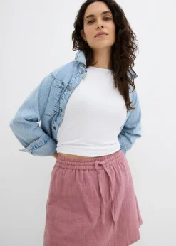 Mujer bonprix bonprix Falda pantalón de muselina