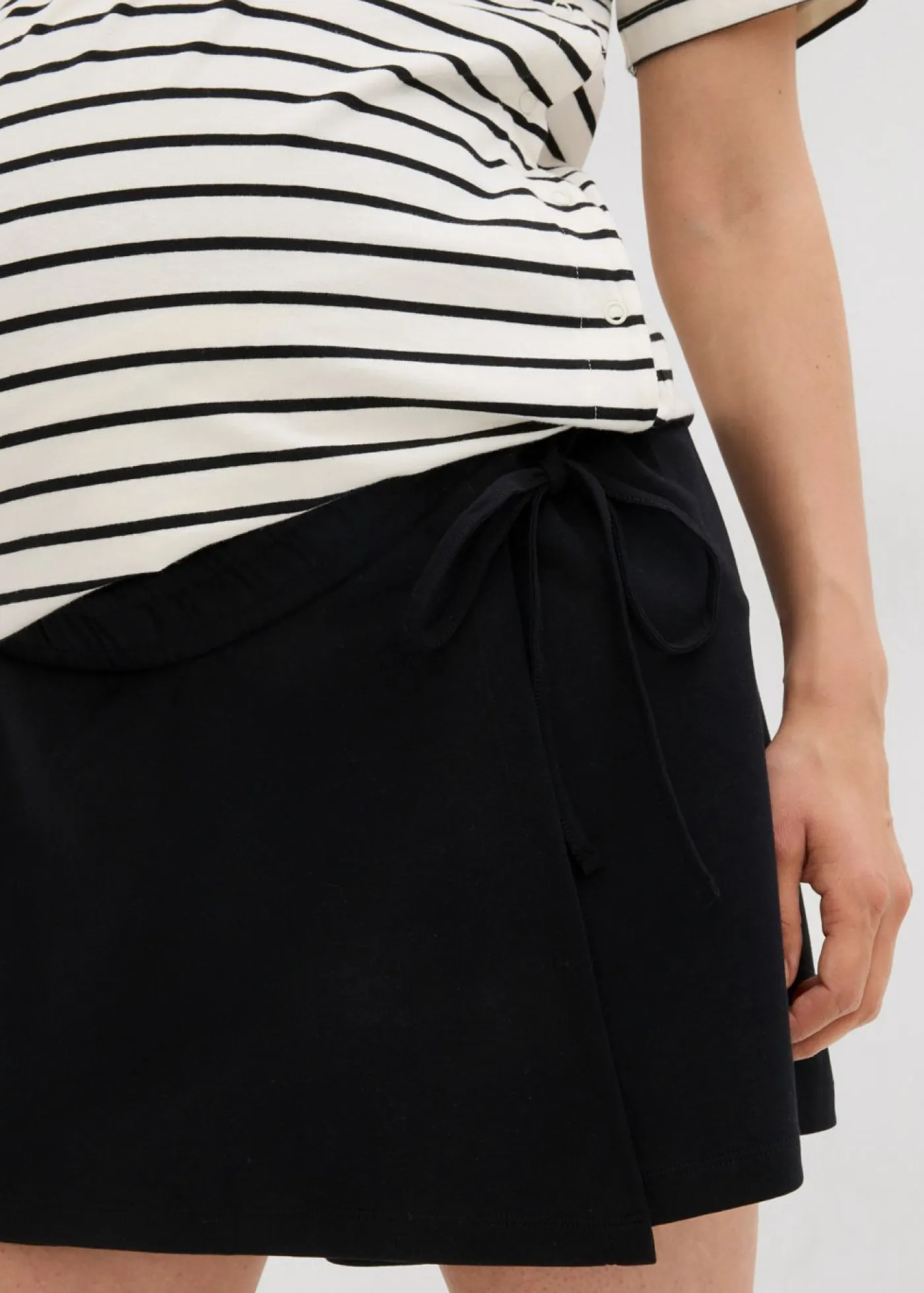 bonprix bonprix Premamá>Falda pantalón premamá de algodón orgánico Negro