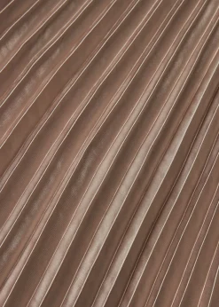 bonprix bonprix Faldas>Falda plisada de satén fino Piedra