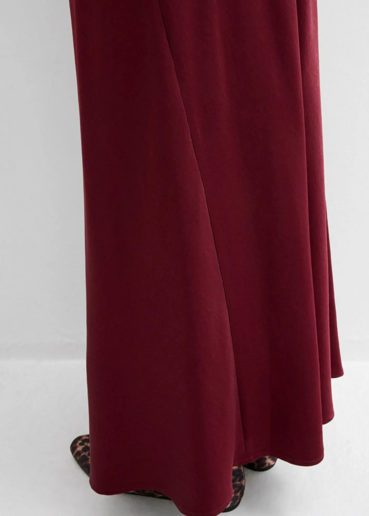 bonprix bonprix Premamá>Falda premamá de satén mora oscuro