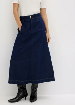 Mujer bonprix bonprix Falda vaquera midi