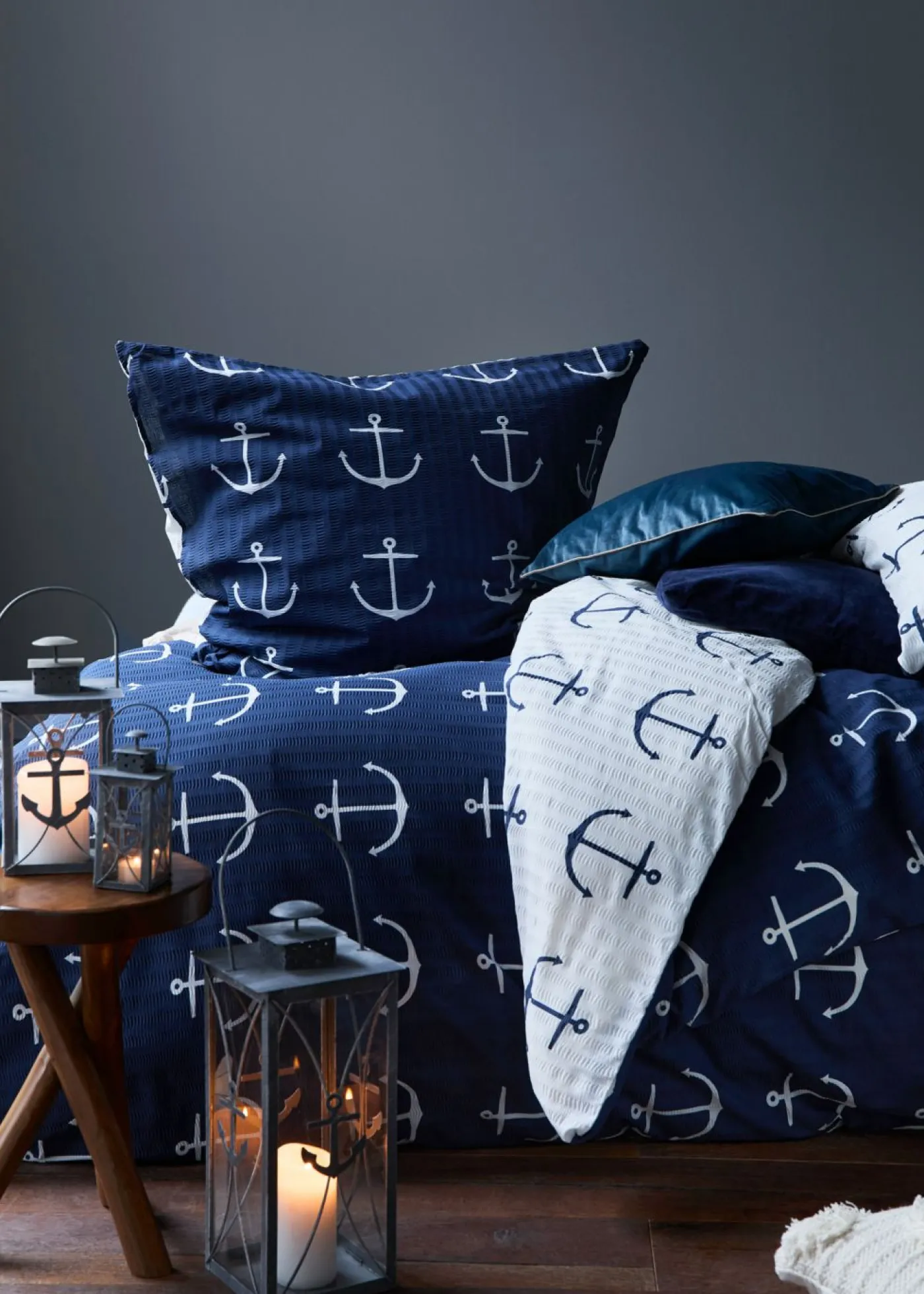 bonprix bonprix Farol con ancla (2 piezas)