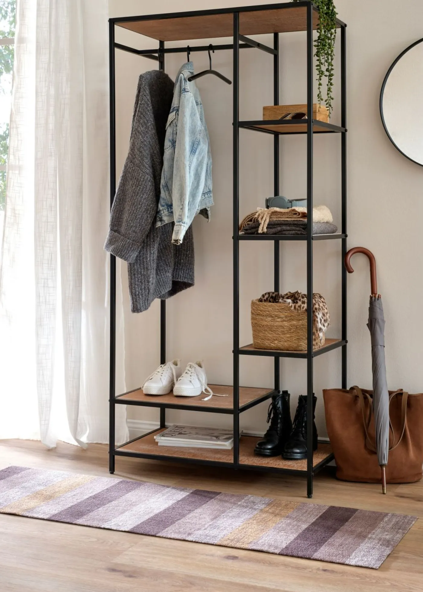 bonprix bonprix Muebles De Vestíbulo·Alfombras De Pasillo|Muebles De Vestíbulo·Felpudos>Felpudo con colores otoñales marrón