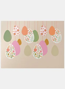 bonprix bonprix Muebles De Vestíbulo·Felpudos|Primavera>Felpudo con diseño de Pascua Multicolor