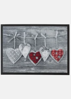 bonprix bonprix Felpudo con motivo de corazones