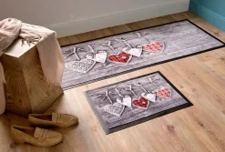 bonprix bonprix Felpudo con motivo de corazones