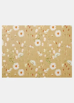 bonprix bonprix Felpudo lavable con diseño de flores