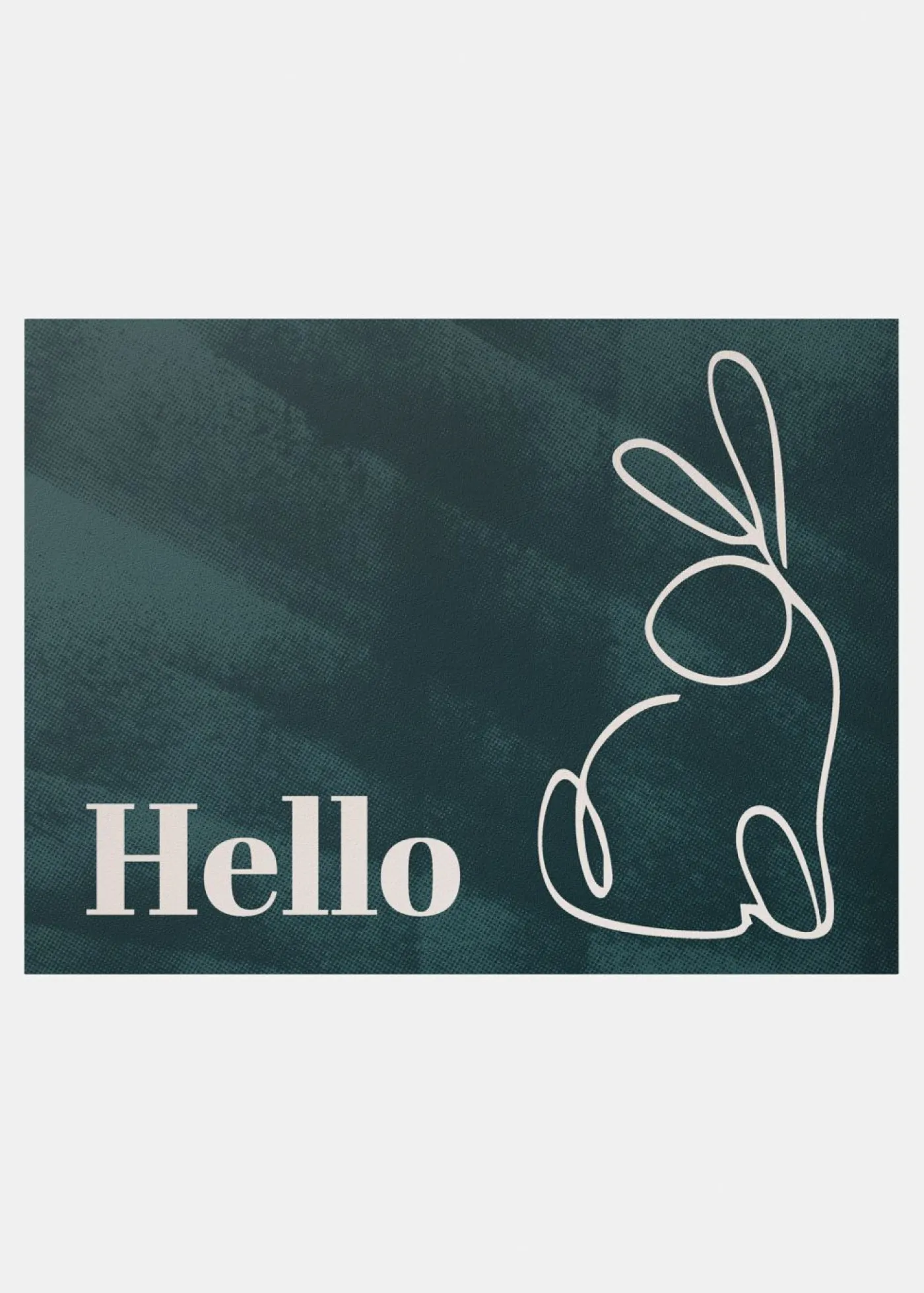 bonprix bonprix Felpudo lavable con diseño de Pascua