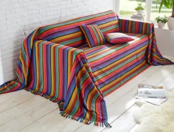 bonprix bonprix Muebles De Dormitorio·Fundas Y Cojines|Muebles De Sala De Estar·Cojines Decorativos>Funda de cojín con rayas (2 unidades) multicolor con rayas