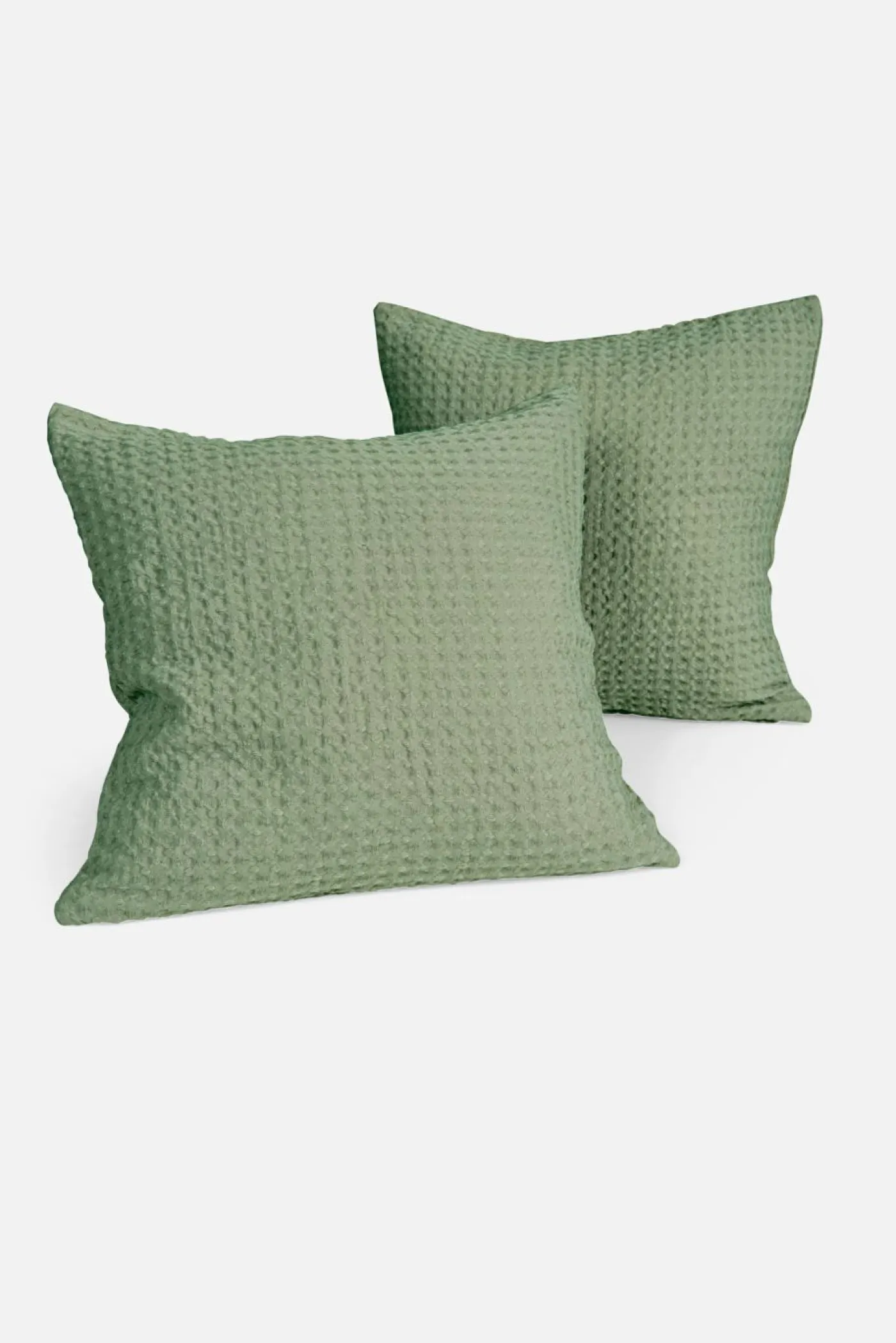 bonprix bonprix Muebles De Dormitorio·Fundas Y Cojines|Muebles De Sala De Estar·Cojines Decorativos>Funda de cojín de piqué gofrado (2 unidades) Verde