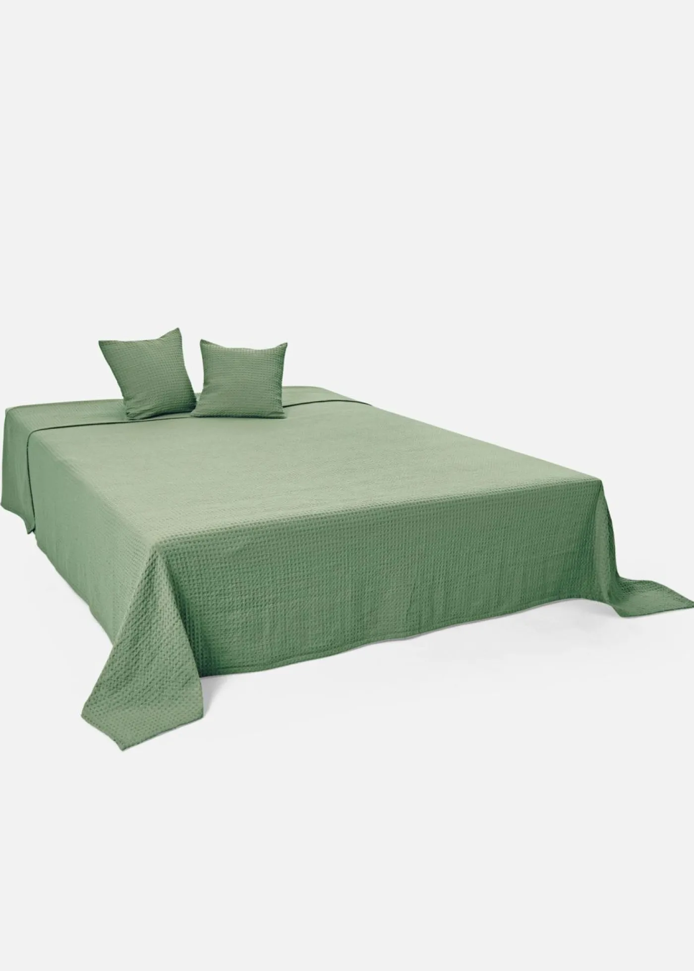 bonprix bonprix Muebles De Dormitorio·Fundas Y Cojines|Muebles De Sala De Estar·Cojines Decorativos>Funda de cojín de piqué gofrado (2 unidades) Verde