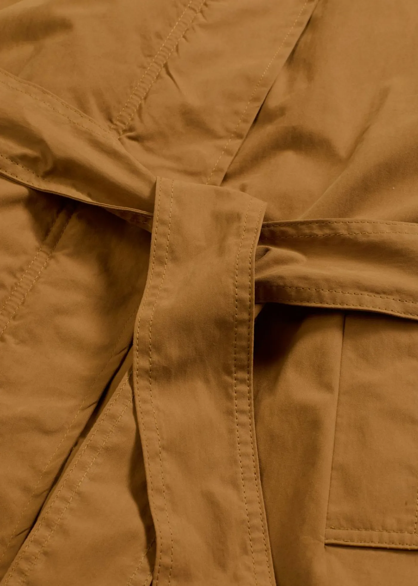 Mujer bonprix bonprix Gabardina acolchada con cuello desmontable de pelo