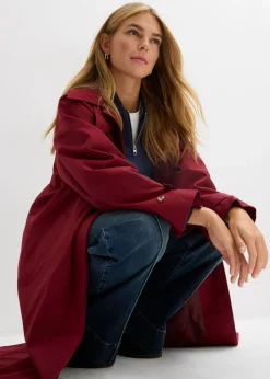 Mujer bonprix bonprix Gabardina con trabillas