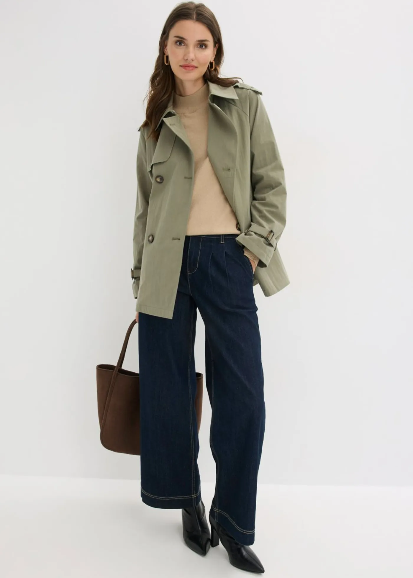 Mujer bonprix bonprix Gabardina corta