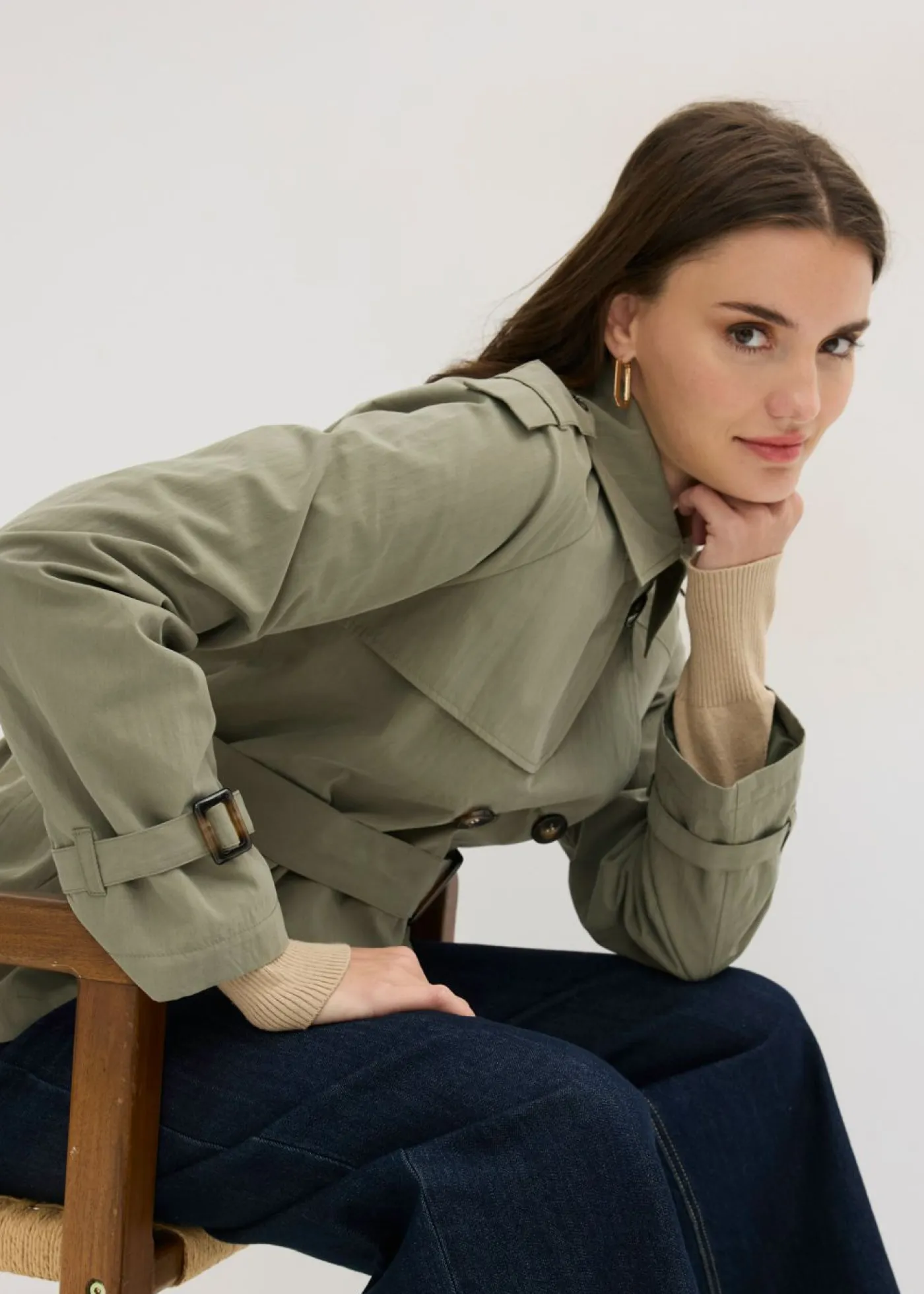 Mujer bonprix bonprix Gabardina corta