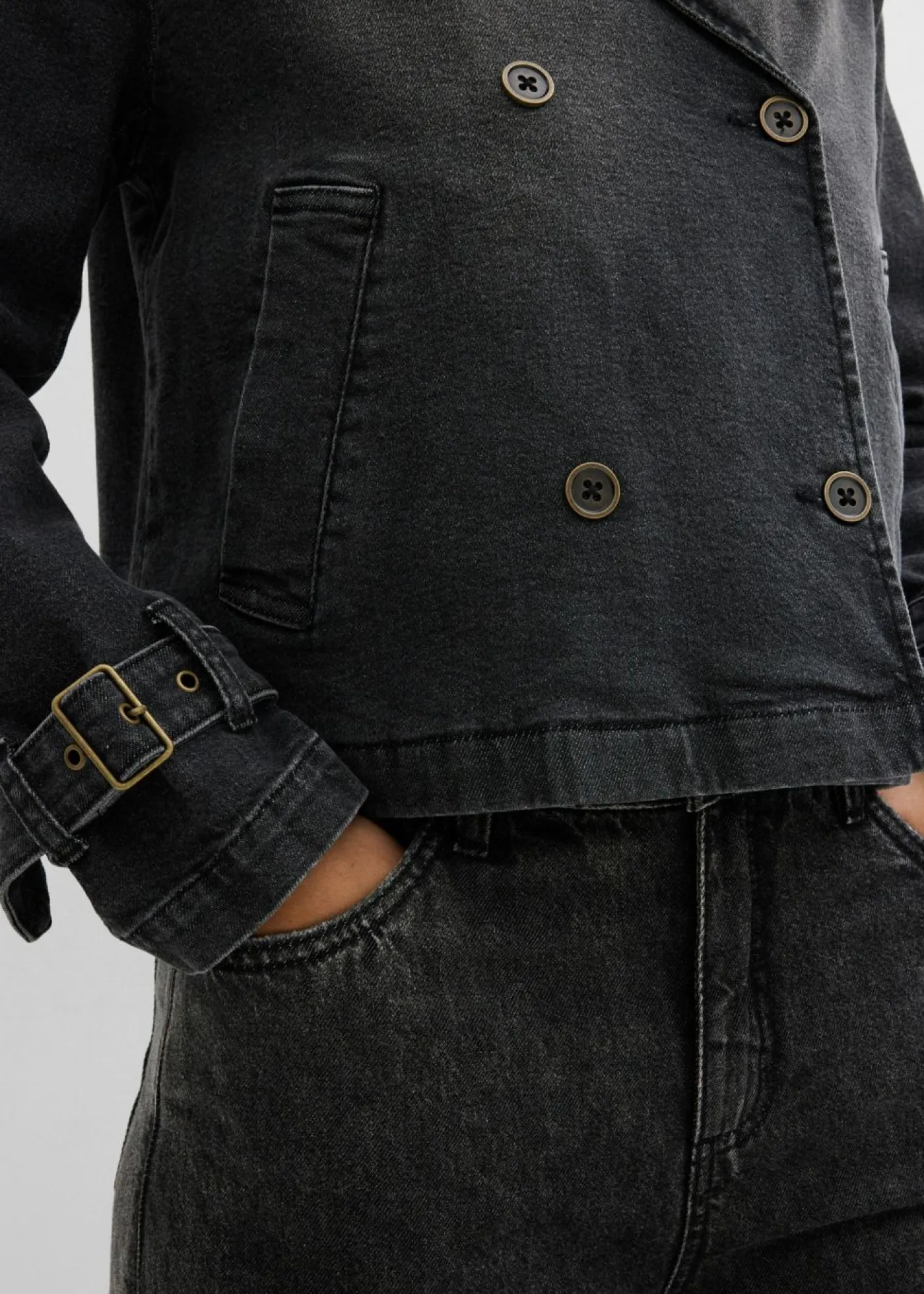 Mujer bonprix bonprix Gabardina vaquera