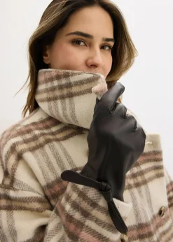 Mujer bonprix bonprix Guantes de cuero