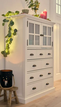 bonprix bonprix Guirnalda de flores artificiales LED