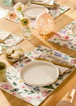 bonprix bonprix Muebles De Sala De Estar·Decoración|Primavera>Huevo decorativo con abertura en forma de mariposa rosa pálido