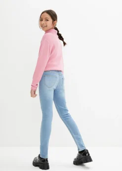Niños bonprix bonprix Jeggings de talle medio (2 unidades)