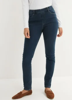 Mujer bonprix bonprix Jeggings elásticos con cintura cómoda y ancha