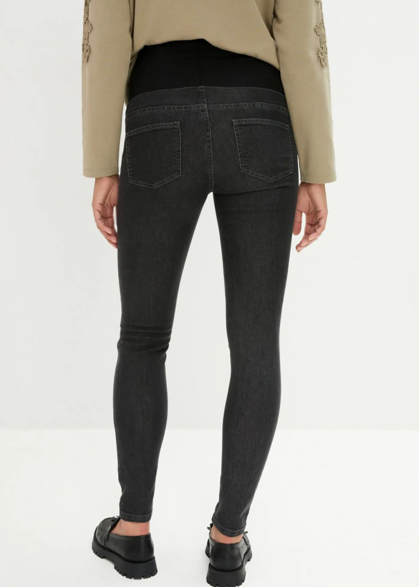 Mujer bonprix bonprix Jeggings premamá con algodón (2 unidades), skinny