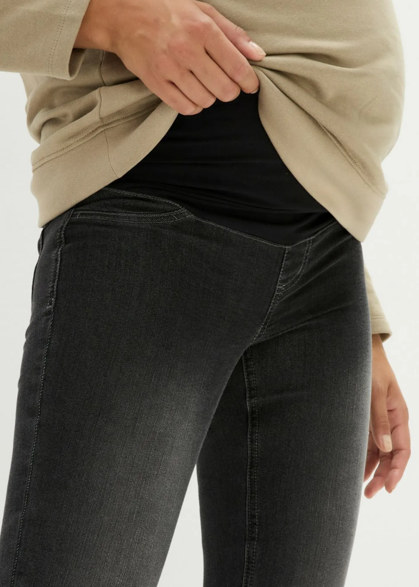 Mujer bonprix bonprix Jeggings premamá con algodón (2 unidades), skinny