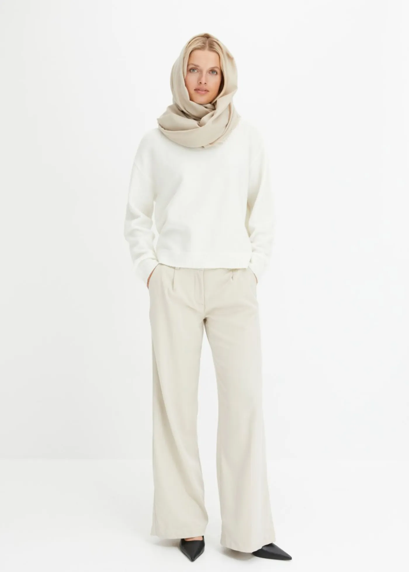 bonprix bonprix Jerséis|Ropa De Punto>Jersey Blanco lana