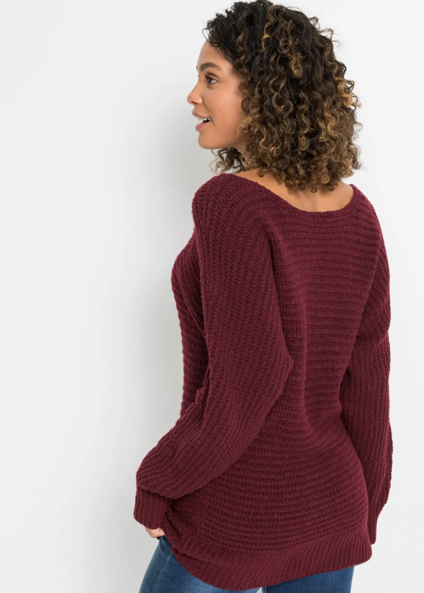 bonprix bonprix Jerséis|Ropa De Punto>Jersey rojo moteado