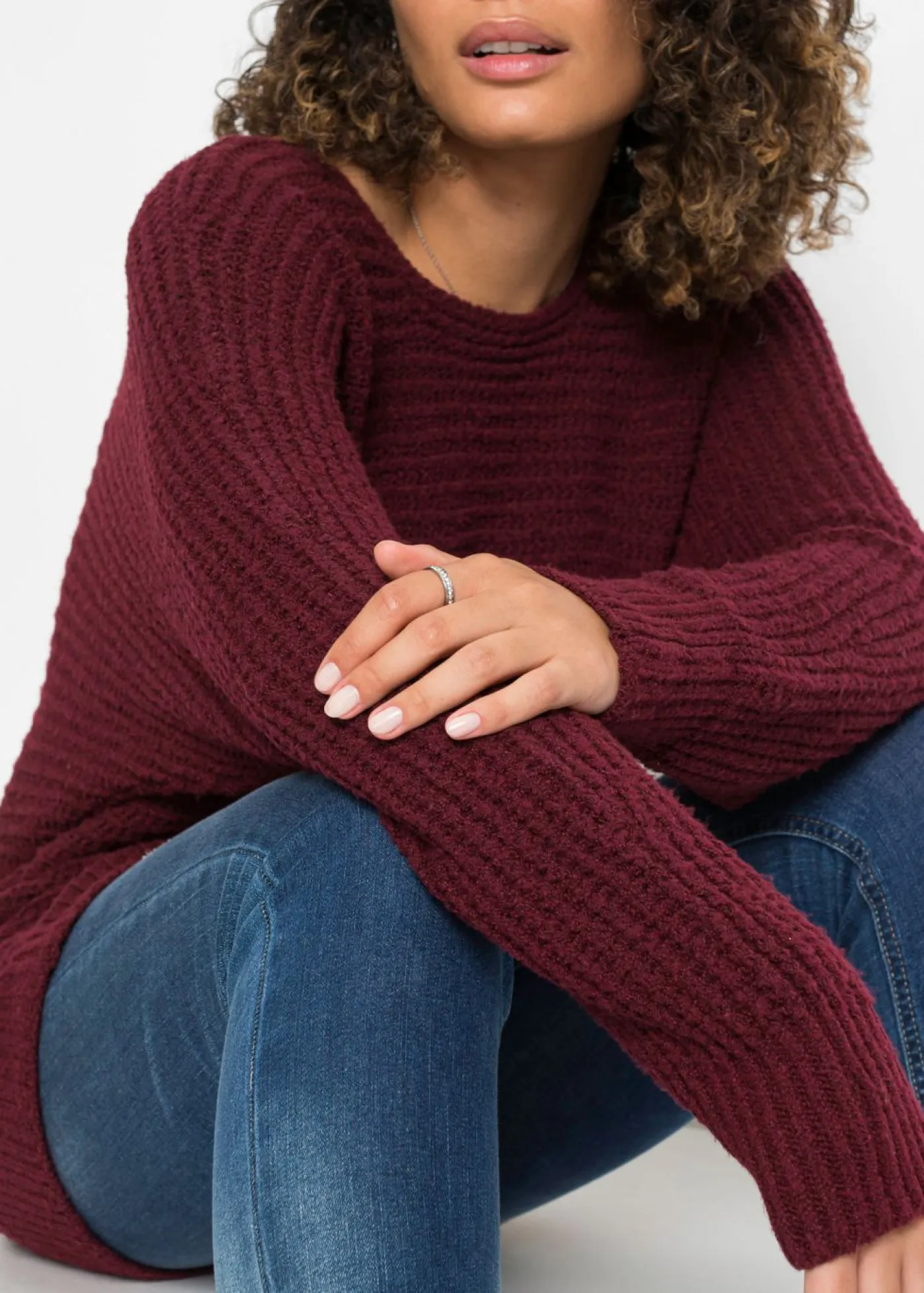 bonprix bonprix Jerséis|Ropa De Punto>Jersey rojo moteado