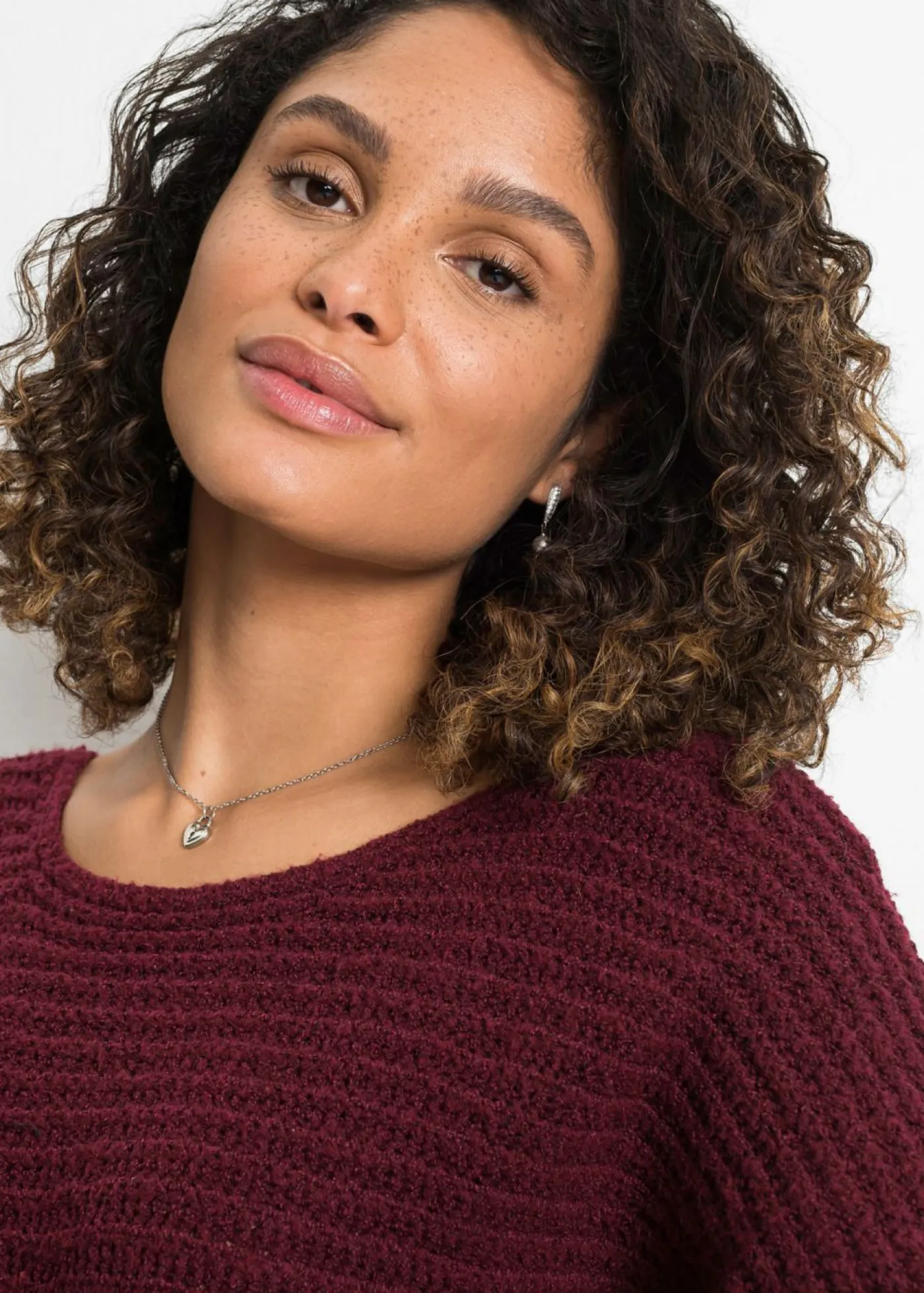 bonprix bonprix Jerséis|Ropa De Punto>Jersey rojo moteado