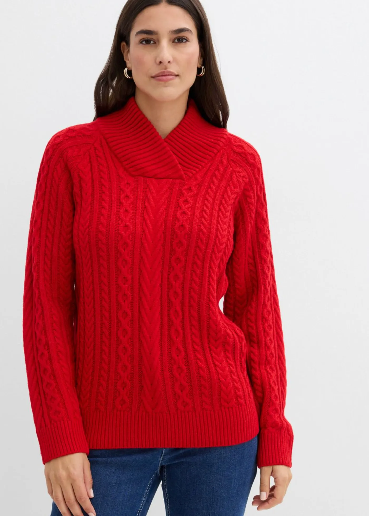 bonprix bonprix Jerséis|Ropa De Punto>Jersey Rojo salsa